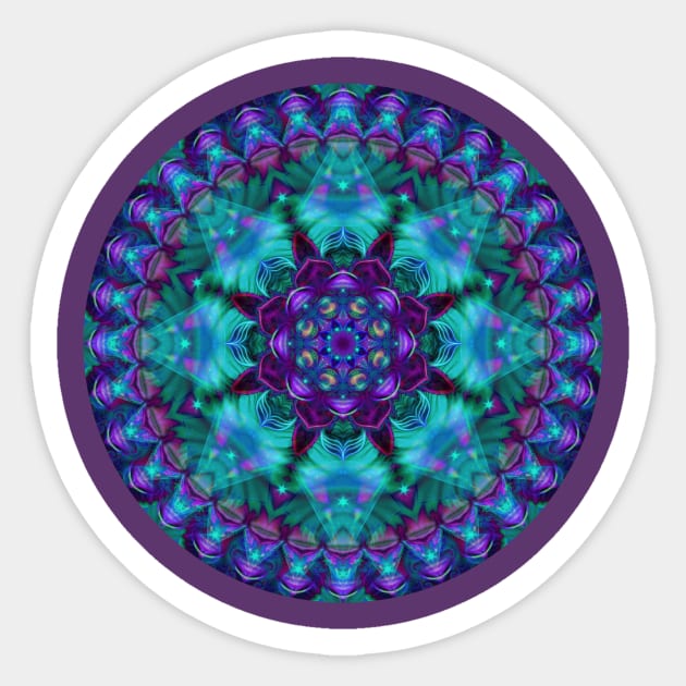 Mandala Magic - Daily Focus 9.8.2022 C2 Sticker by Mandala Magic